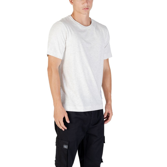 Calvin Klein Sport Gray Cotton T-Shirt